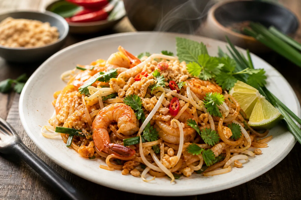Pad thaï : la vraie recette des nouilles sautées thaïlandaises