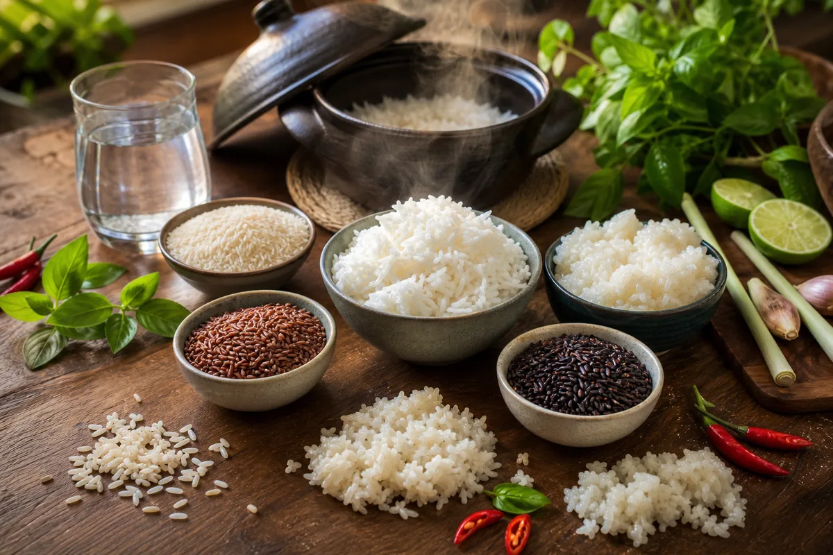 Riz thaï : variétés, cuisson et erreurs à éviter